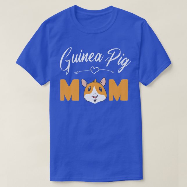 Guinea Schweinefleisch Mama Niedliche Guinea Schwe T-Shirt (Design vorne)