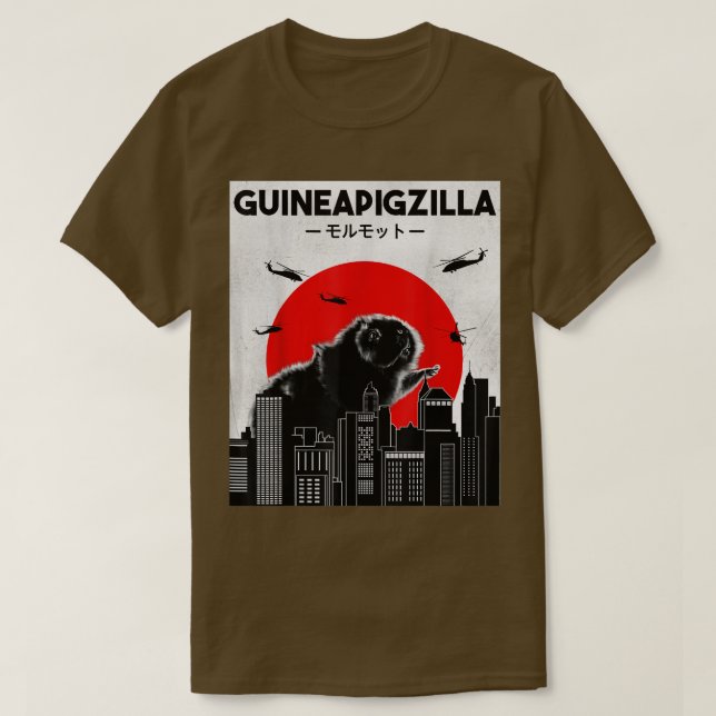 Guinea Schweinefleisch Shirt, Guinea Schweinefleis T-Shirt (Design vorne)