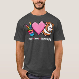 Guinea Schweinefleisch Shirt, Liebe Guinea Schwei T-Shirt