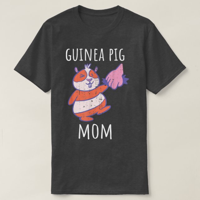 Guinea Schweinefleisch Sprichwort Eigentümer 552 T-Shirt (Design vorne)