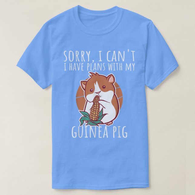 Guinea Schweinefleisch Sprichwort Eigentümer 554 T-Shirt (Design vorne)
