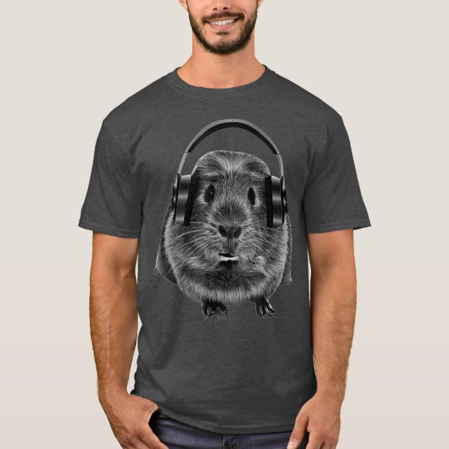 Guinea Schweinehalttier für Tiere T-Shirt (Vorderseite)