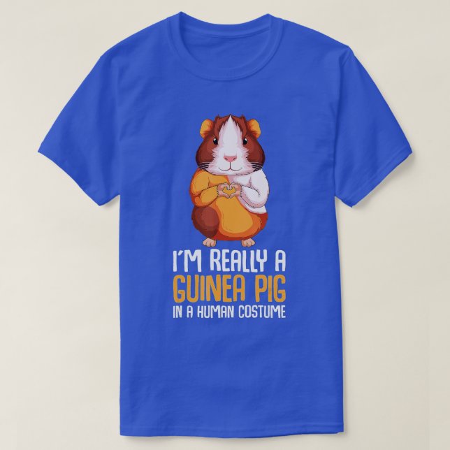 Guinea Schweinekostüm Ich bin wirklich eine Guinea T-Shirt (Design vorne)