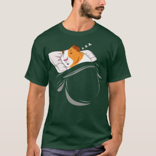 Guinea Schweineschlachtkörper Nickerchen T-Shirt
