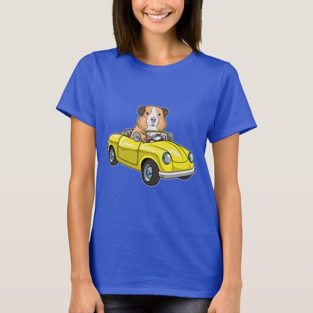 Guinea Schweinewagen T-Shirt (Vorderseite)