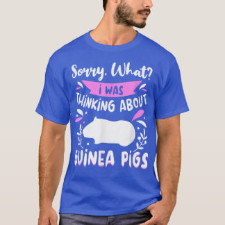 Guinea Schweinezubehör für Guinea Schweineliebhabe T-Shirt
