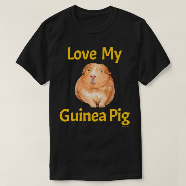 Guinea Schweinezucht Premium2365 T-Shirt (Design vorne)