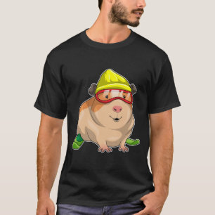 Guinea Skier Ski T-Shirt