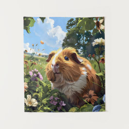 Guinea Springtime Wandteppich