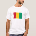 Guinea T-Shirt<br><div class="desc">Patriotische Flagge der Guinea.</div>