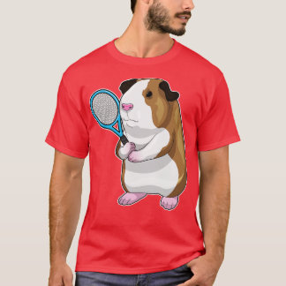 Guinea-Tennis-Tennis-Schläger T-Shirt