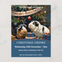 Guinea und Weihnachtsbaum