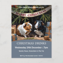 Guinea und Weihnachtsbaum