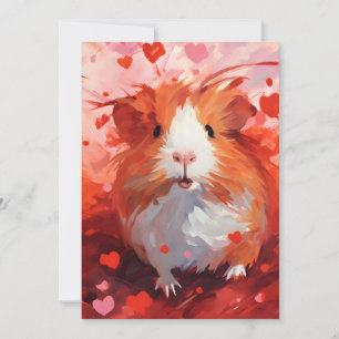 Guinea Valentinstag Feiertagskarte