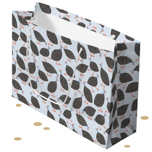 Guinea-Vogelmuster Große Geschenktüte