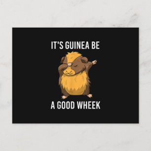 Guinea zu trinken ist eine gute Guinea Postkarte