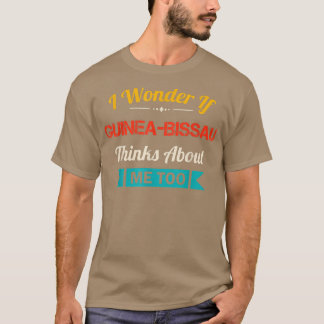 GuineaBissau Lover Quote Funny Country Vintage Sou T-Shirt