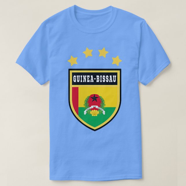 GuineaBissau-Pocket-Wappen - Nationalstolz T-Shirt (Design vorne)