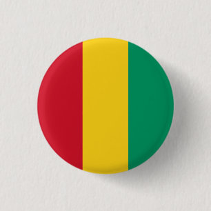 guineische Flagge, Flagge der Guinea Button