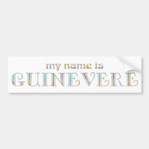 Guinevere Autoaufkleber