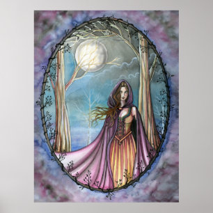 Guinevere Fantasy Märchen Poster Druck