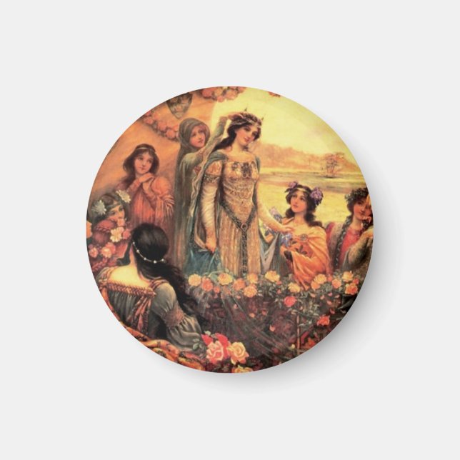 Guinevere in Camelot Magnet (Vorne)