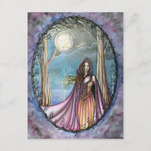Guinevere-Postkarten-Fairytale-König-Artus-Legende Postkarte