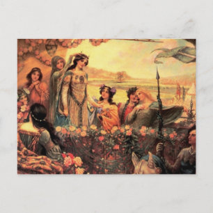 Guinevere Vintage Images Postkarte