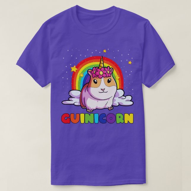 Guinicorn Guinea Schweineinhorn für Mädchen Guinea T-Shirt (Design vorne)