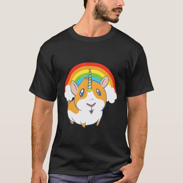 Guinicorn Unicorn Guinea Pigs Mom Animal  Rodent T-Shirt (Vorderseite)