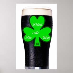 Guinness pint Poster