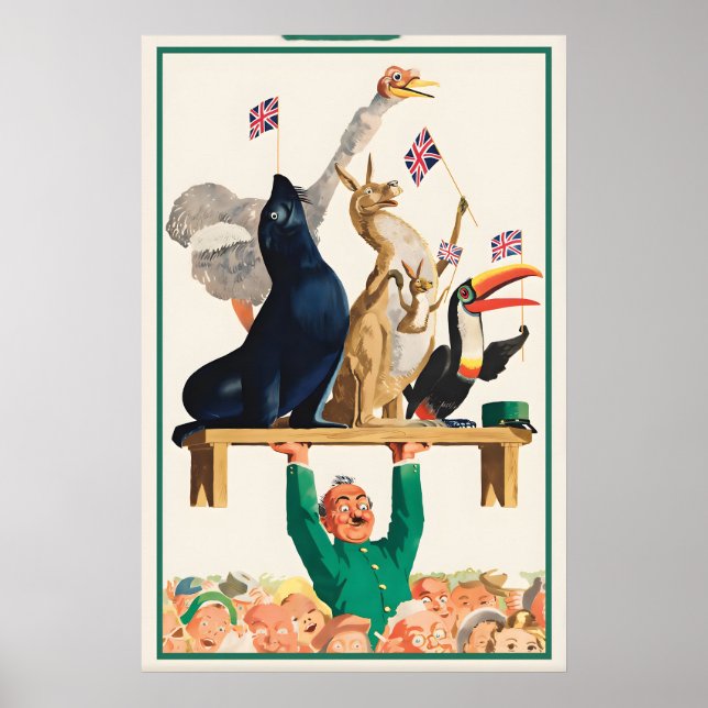 Guinness Poster Print  John Gilroy Vintage Irish (Vorne)