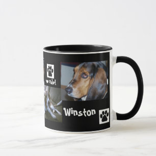 Guinness- und Winston-Tasse Tasse
