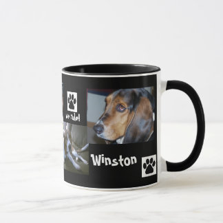 Guinness- und Winston-Tasse Tasse
