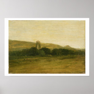 Guisborough Priory, c.1801-02 (Öl auf Leinwand) Poster