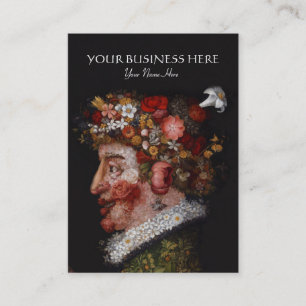 Guiseppe Arcimboldo - Florist, Kunsthistoriker Visitenkarte