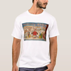 Guiseppe Verdi Aida 1908 Hippodrom T-Shirt