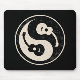 guit-yang1-blk-tan-T Mousepad