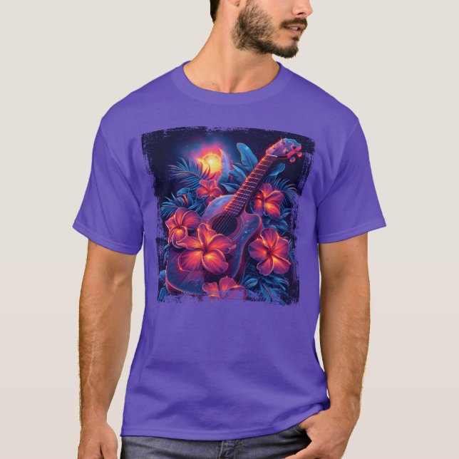 Guitar 80s Look friend T-Shirt (Vorderseite)