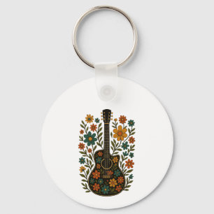 Guitar & Bloom Designs Schlüsselanhänger