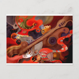 Guitar Chaman von Albruno* Postkarte