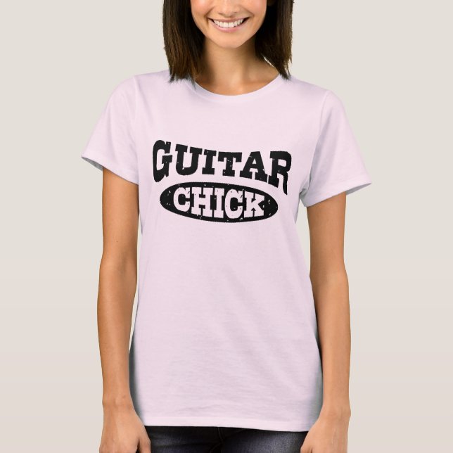 Guitar Chick T-Shirt (Vorderseite)