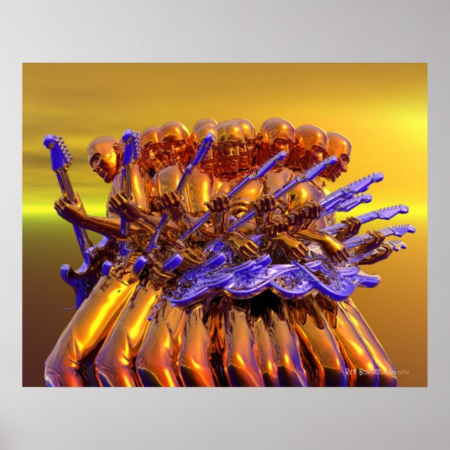 Guitar Frenzy Poster (Vorne)