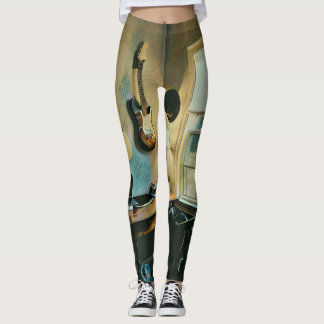 Guitar gifts for girlfriend leggings