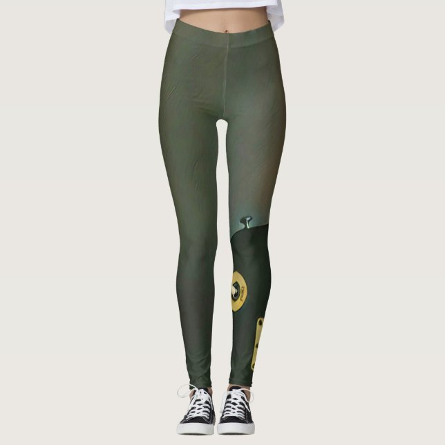 Guitar gifts for him leggings (Vorderseite)