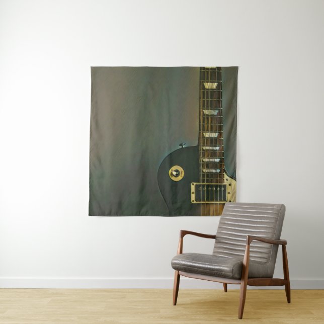 Guitar gifts for him wandteppich (Beispiel)