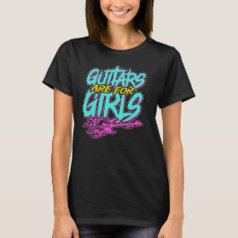 Guitar Girl  T-Shirt