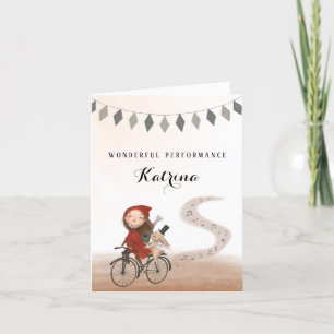 Guitar Glückwunsch Grußkarte Dankeskarte