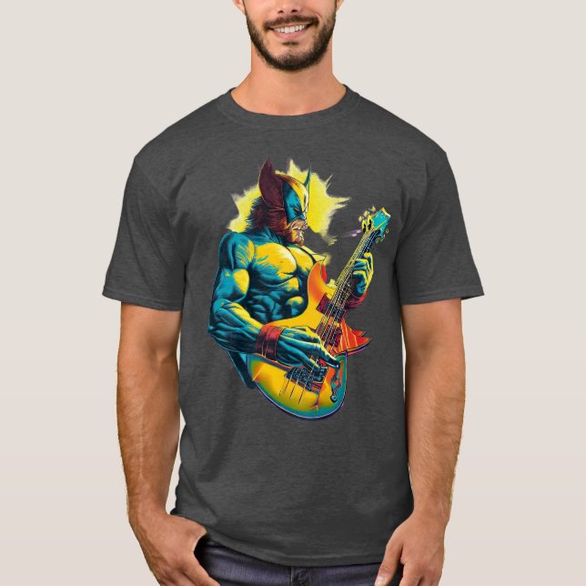 Guitar Hero Retro T-SHirt (Vorderseite)