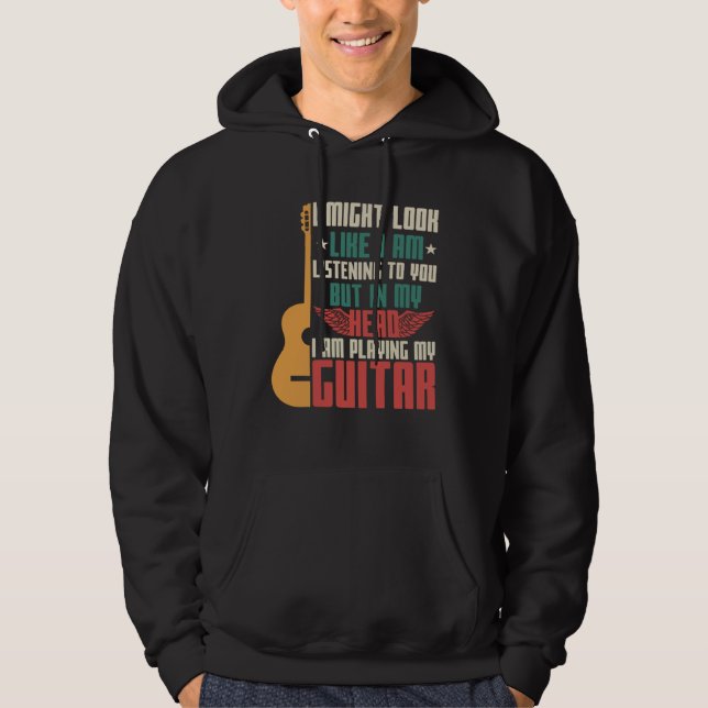guitar hoodie (Vorderseite)